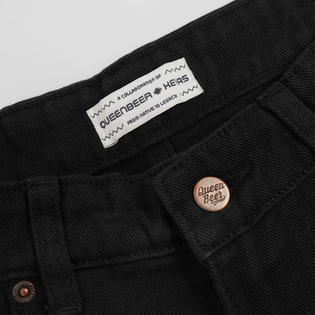 Queenbeer X Kevas Opechanca Navajo Denim Pants