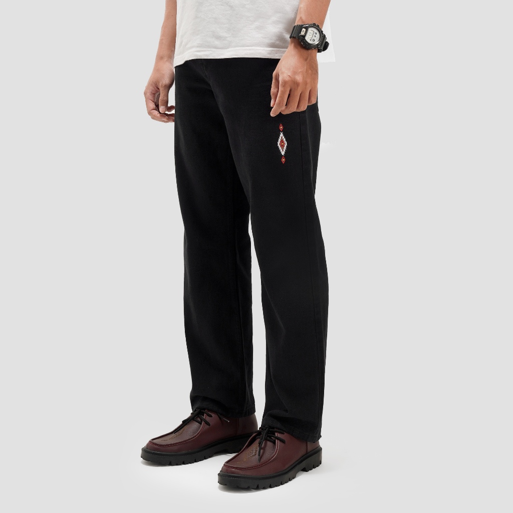 Queenbeer X Kevas Opechanca Navajo Denim Pants