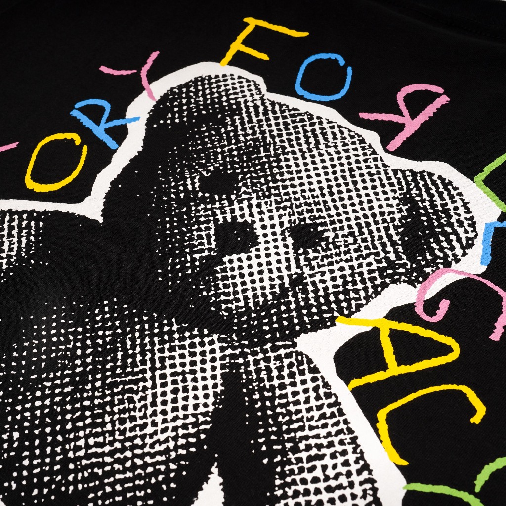 Queenbeer - T-shirt Barney Black
