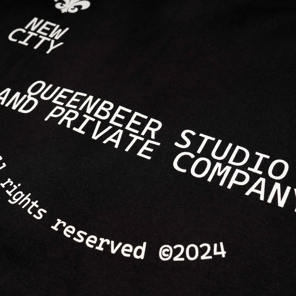 Queenbeer - T-shirt Luther Black