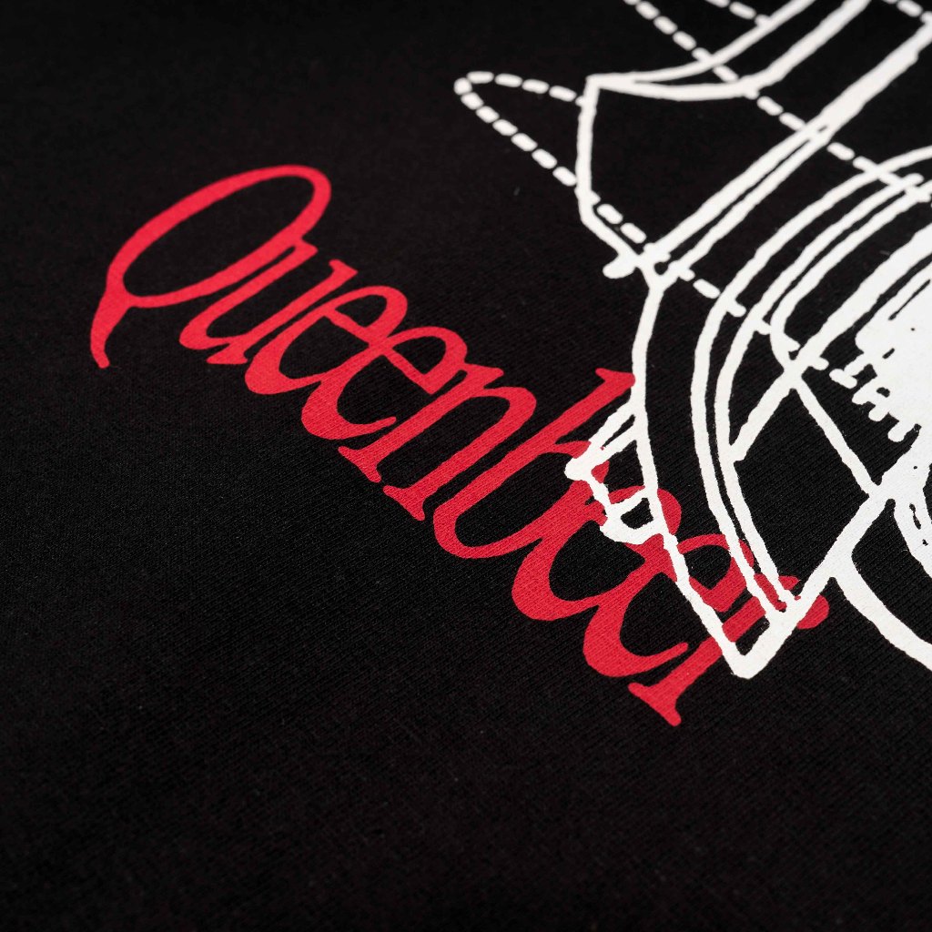 Queenbeer - T-shirt Draco Black