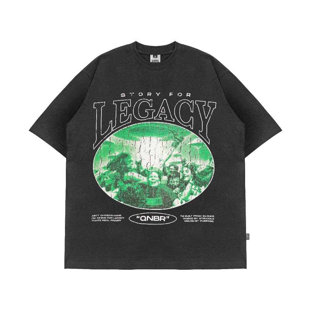 Queenbeer - T-shirt Ally Dark Grey