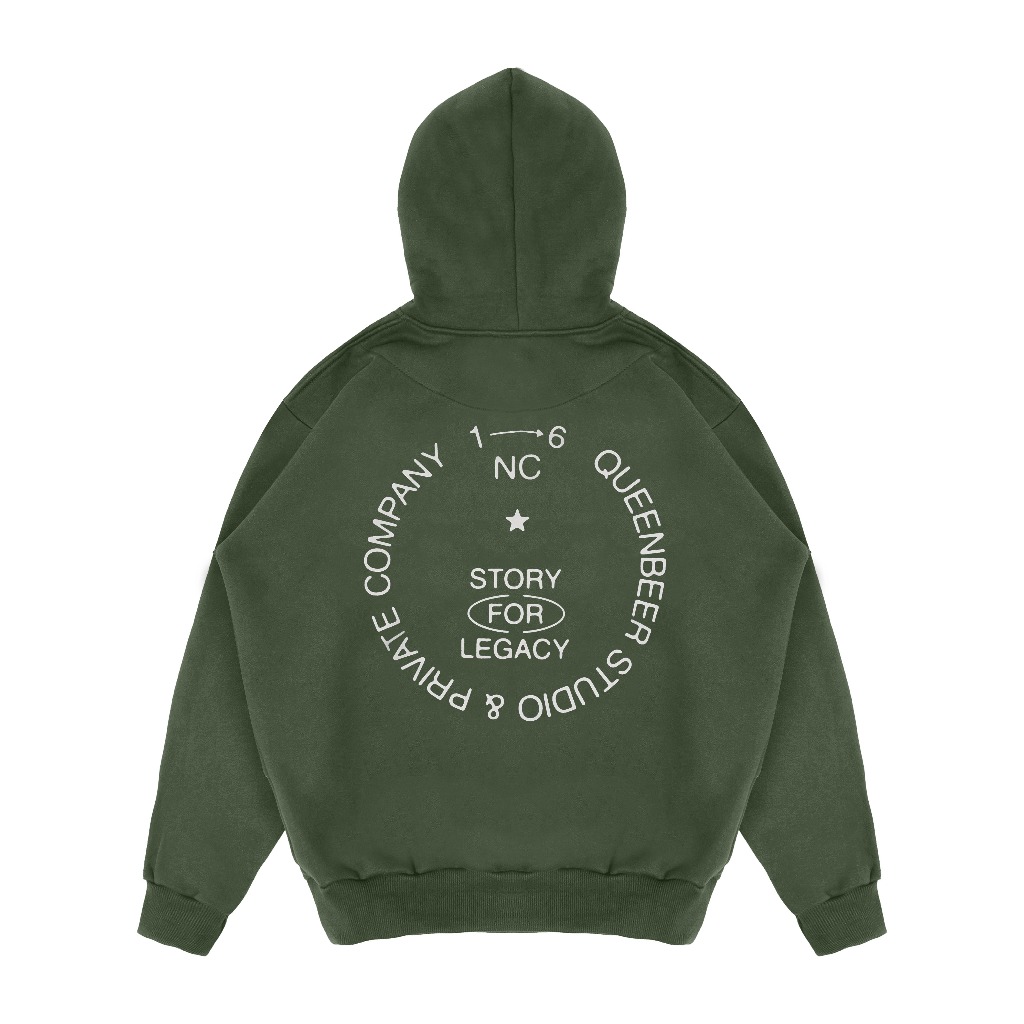 QueenBeer - Heavyweight Zipper Hoodie Hugger