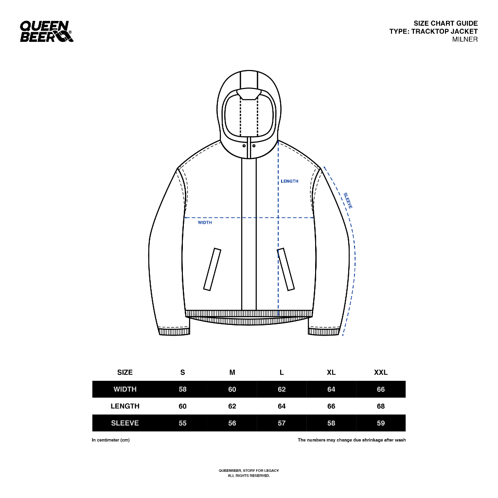QueenBeer - Tracktop Jacket Milner
