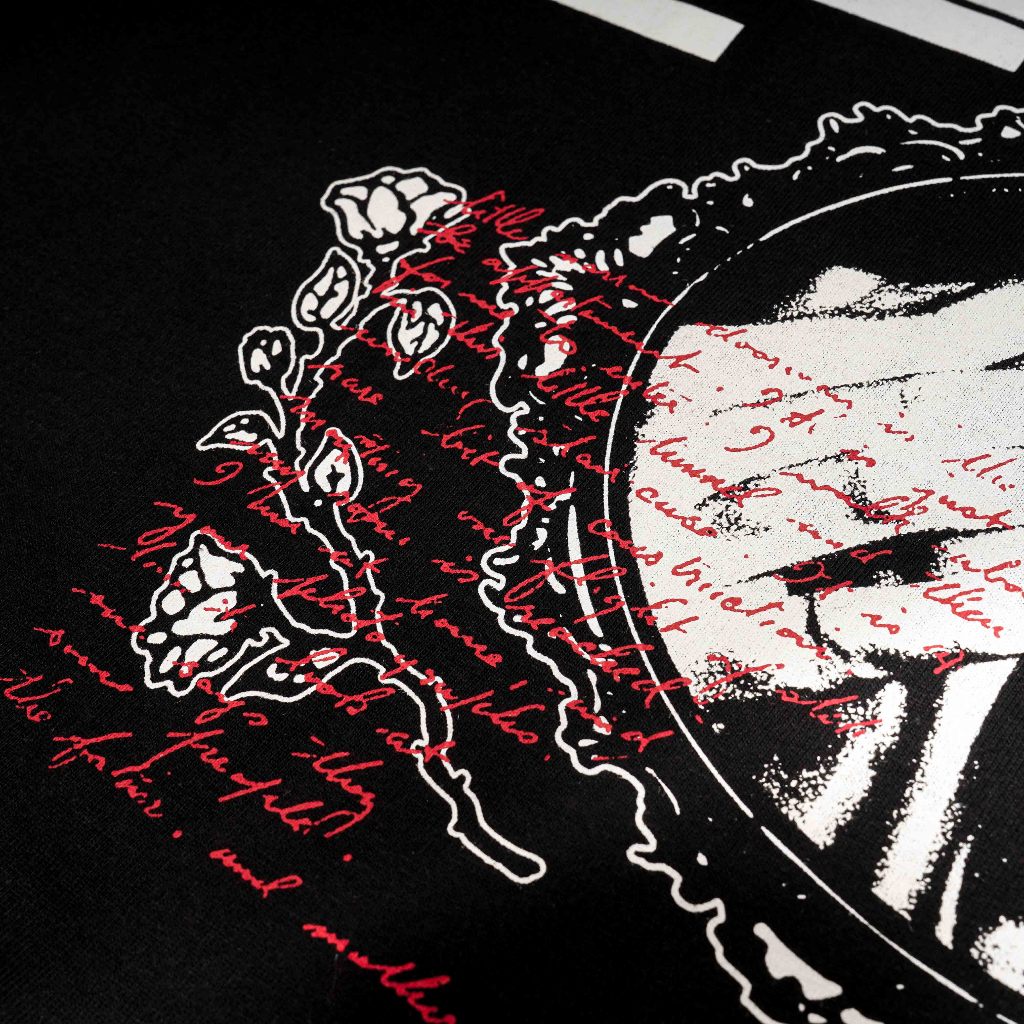 Queenbeer - T-shirt Frame Black