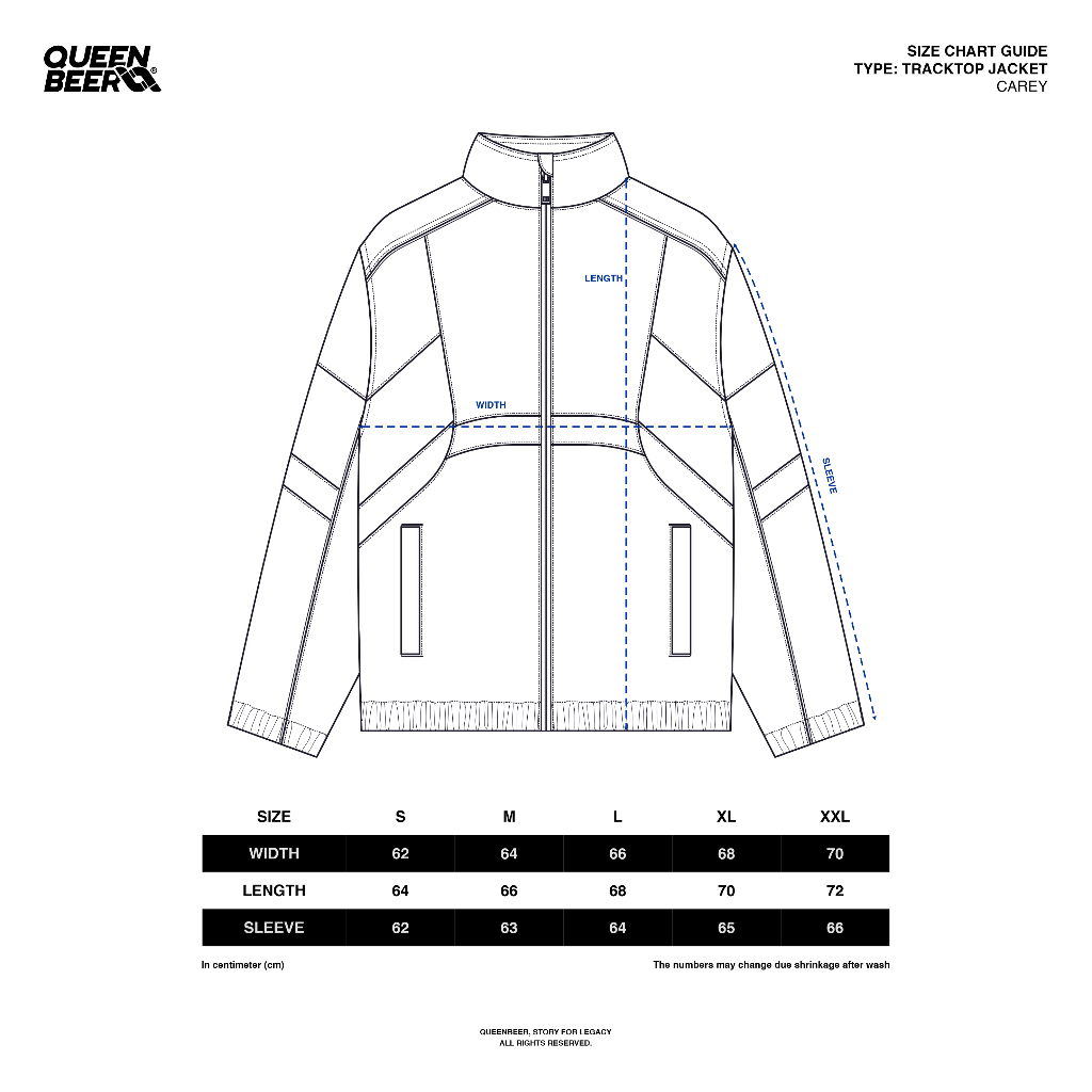 QueenBeer - Tracktop Jacket Carey