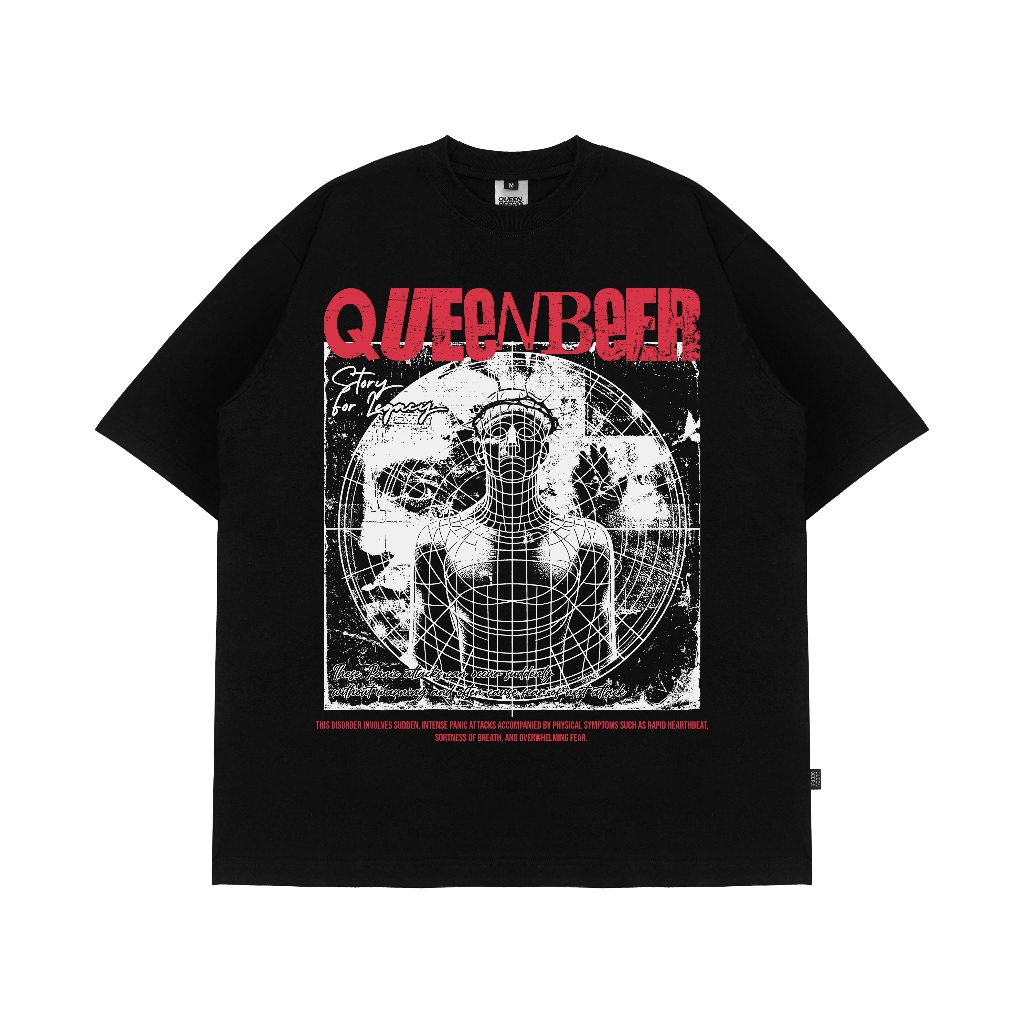 Queenbeer - T-shirt Bryce Black