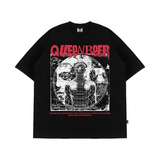 Queenbeer - T-shirt Bryce Black