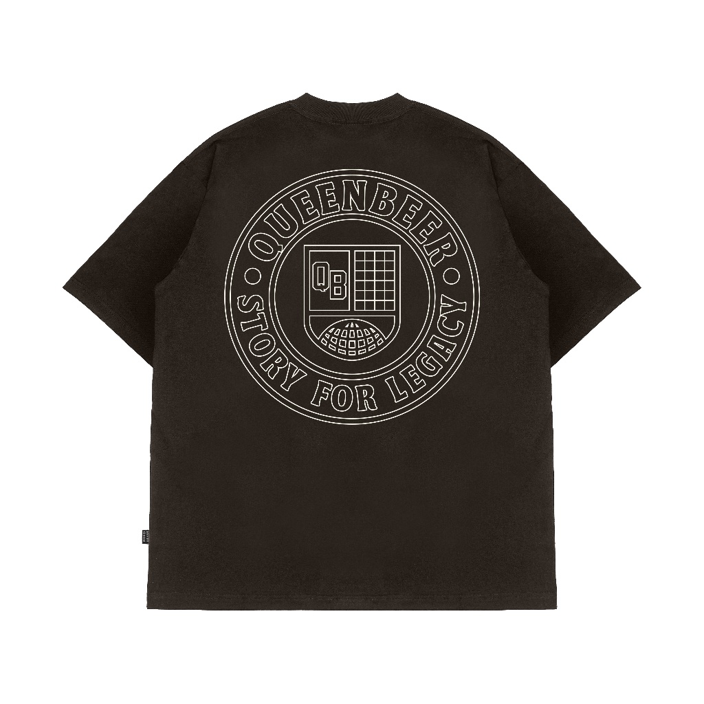Queenbeer - T-shirt Daxter Dark Grey