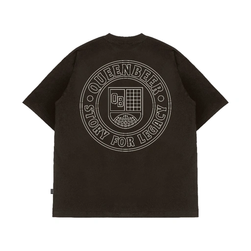 Queenbeer - T-shirt Daxter Dark Grey