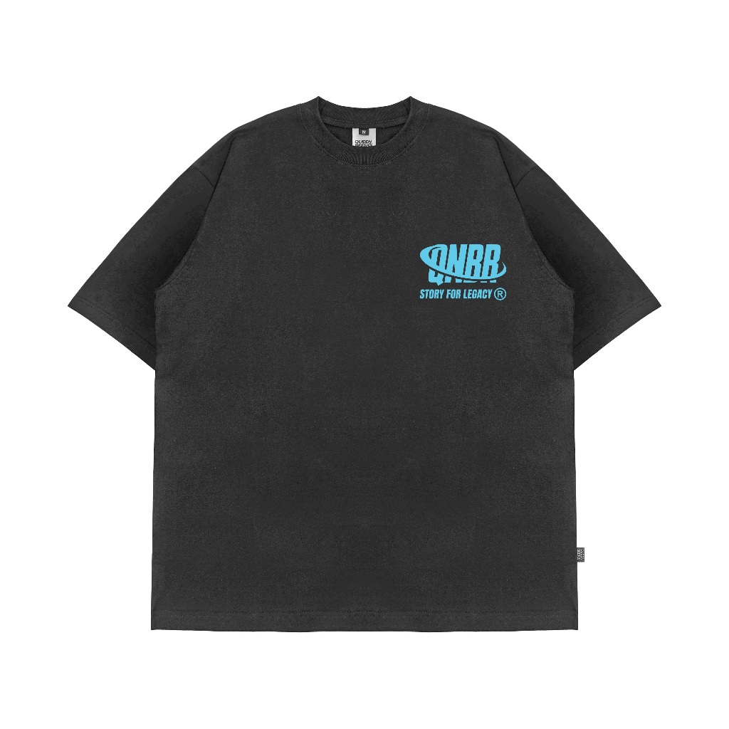 Queenbeer - T-shirt Burned Dark Grey