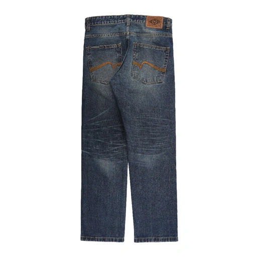 Image of QueenBeer - Denim Pants Loose Fit Baker Blue Washed