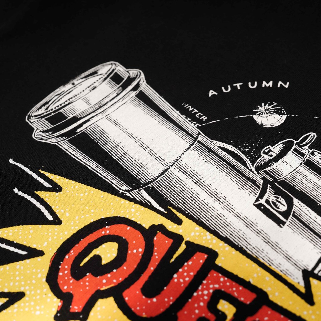 Queenbeer - T-shirt Mitchell Black