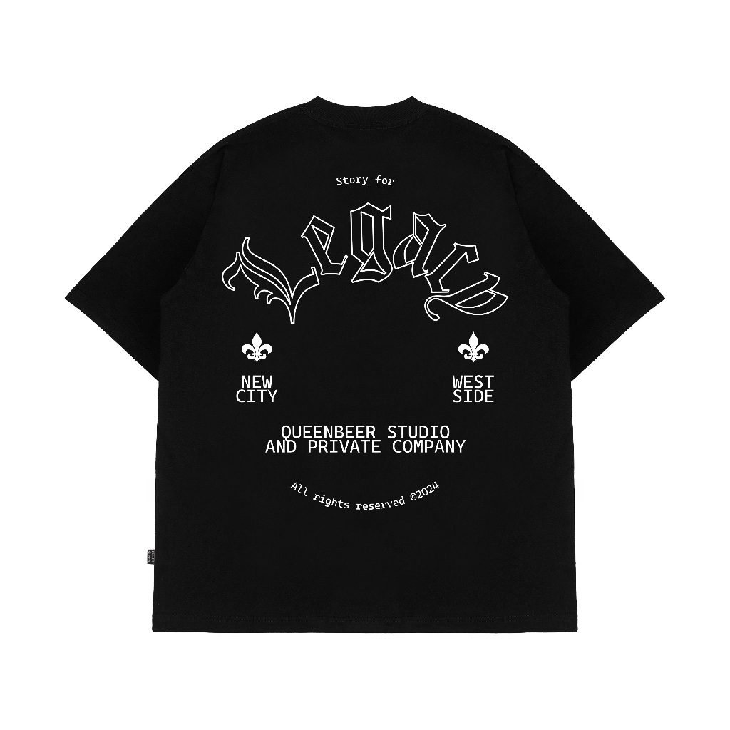 Queenbeer - T-shirt Luther Black