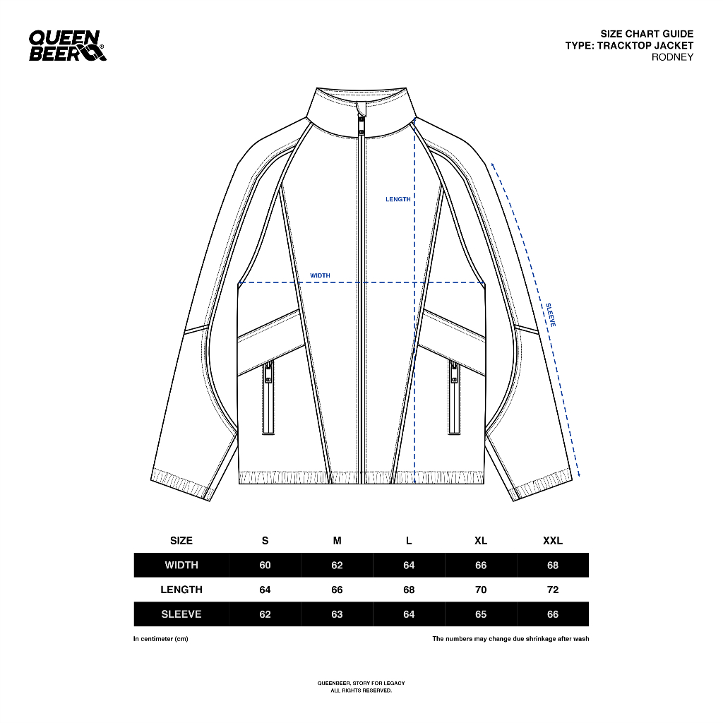 QueenBeer - Tracktop Jacket Rodney