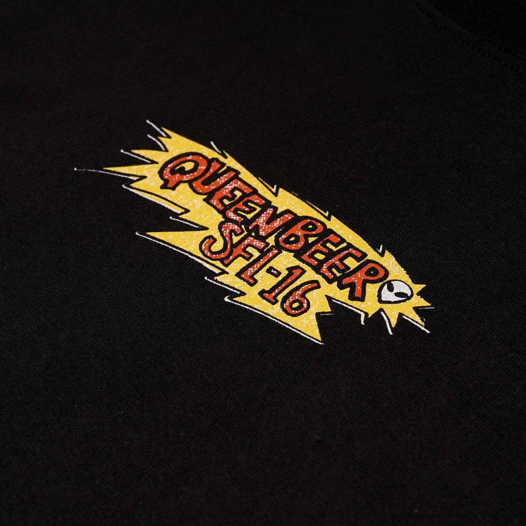 Queenbeer - T-shirt Mitchell Black