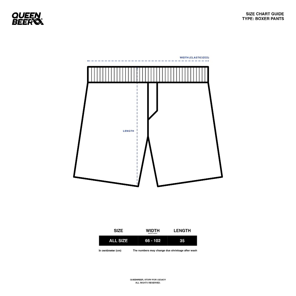 Queenbeer - Boxer Pants