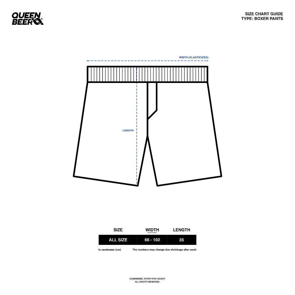 Queenbeer - Boxer Pants 