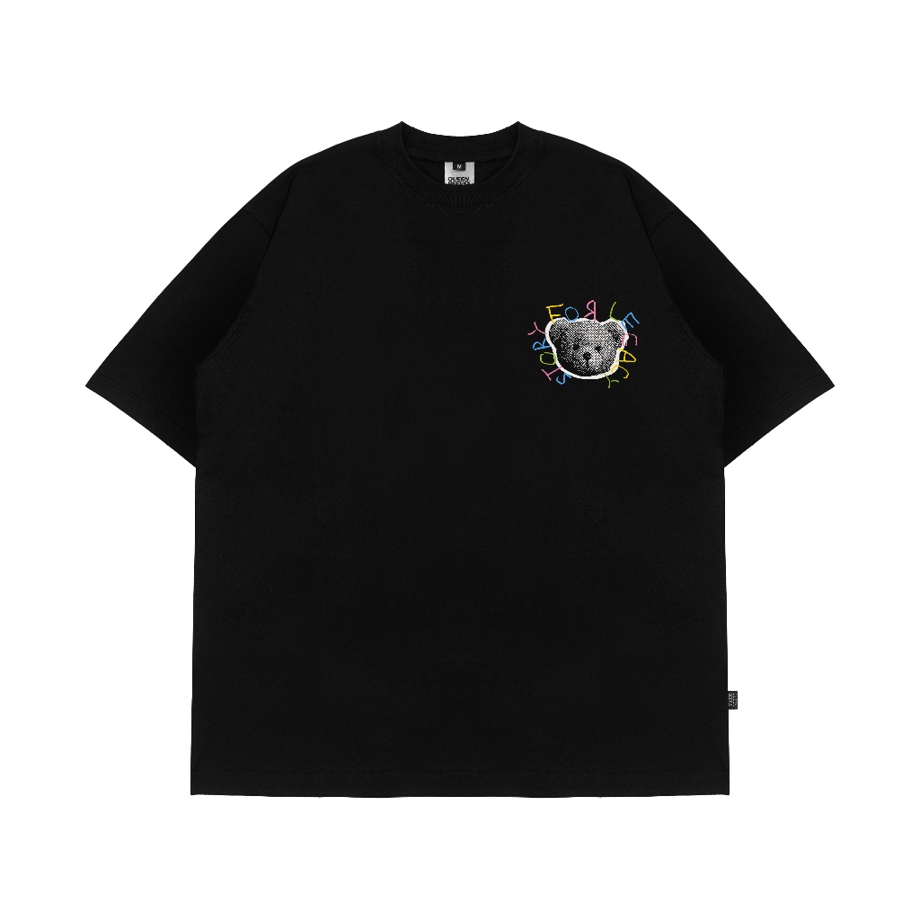 Queenbeer - T-shirt Barney Black