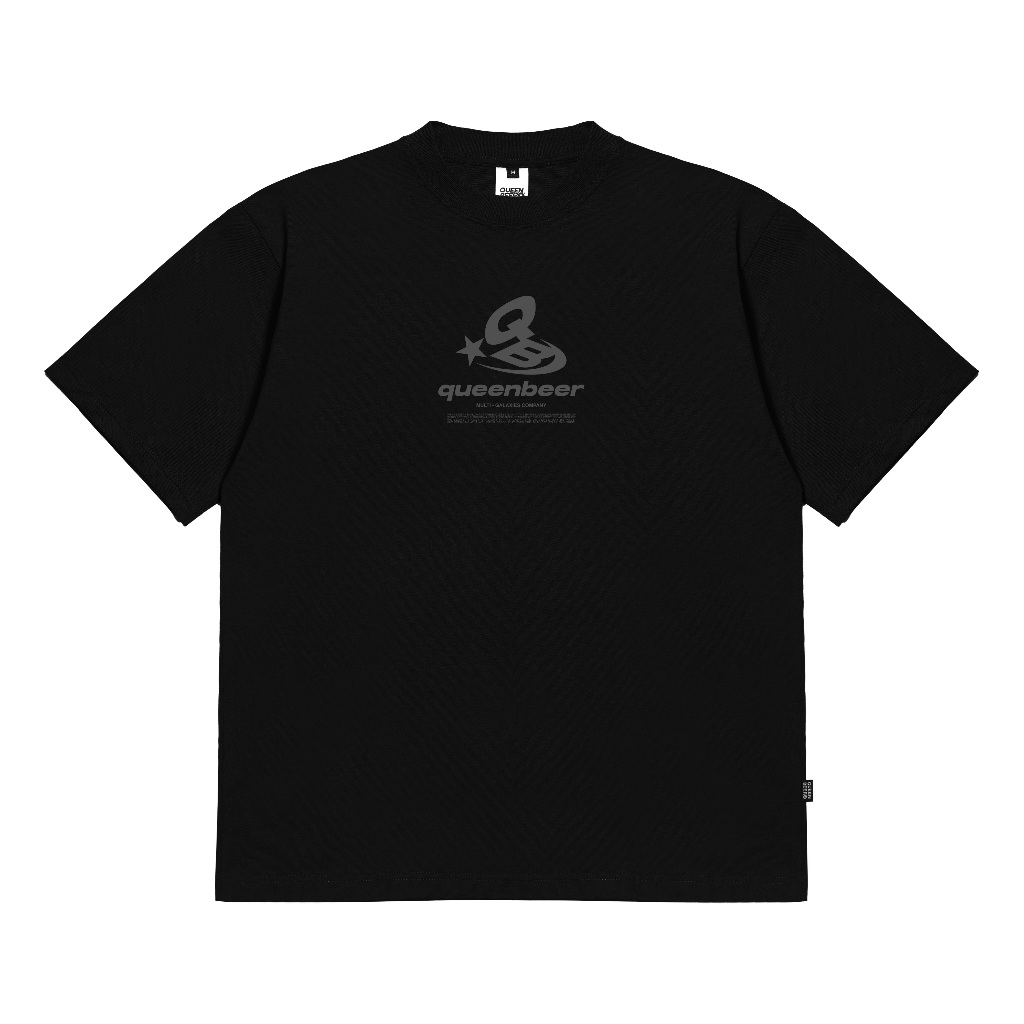 Queenbeer - T-shirt Steel Black