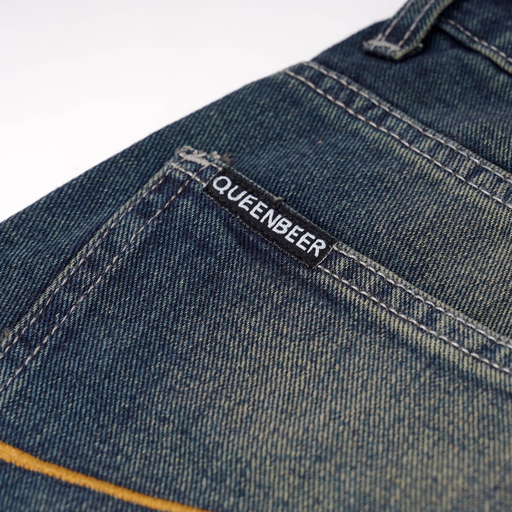 Queenbeer - Denim Pants Loose Fit Cyrus