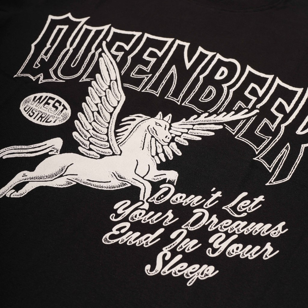 Queenbeer - T-shirt Peggy Black