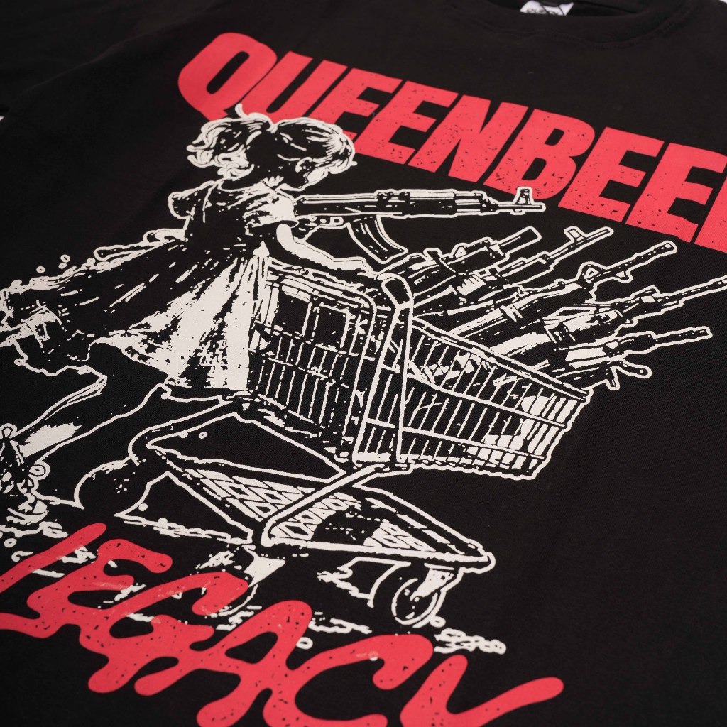 Queenbeer - T-shirt Kiddos Black