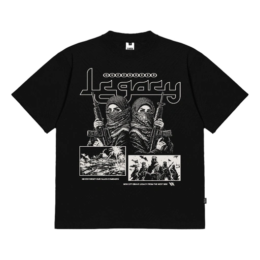 Image of Queenbeer - T-shirt Arabian Black