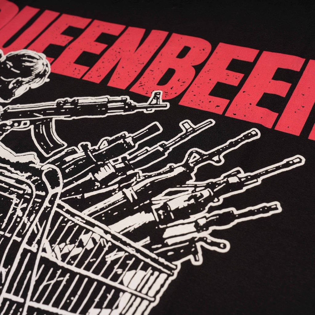 Queenbeer - T-shirt Kiddos Black