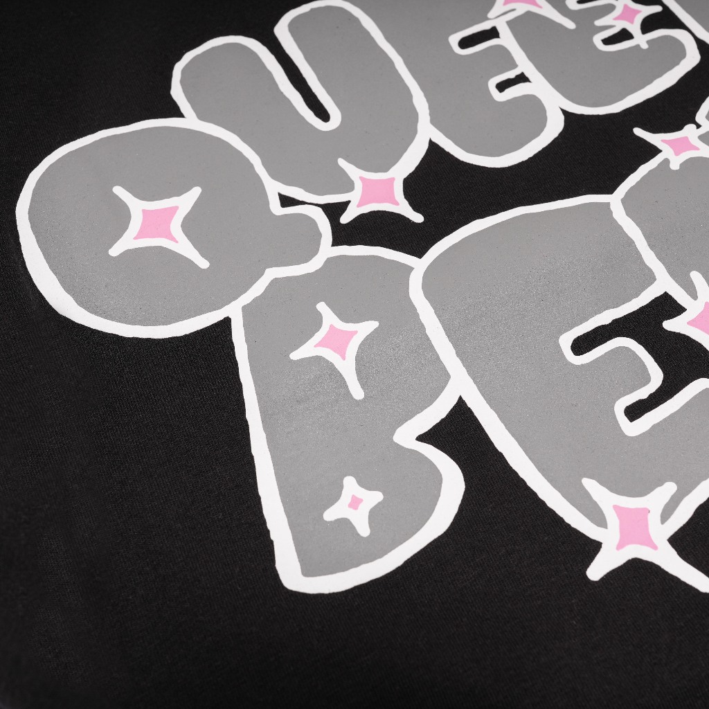 Queenbeer - T-shirt Danielle Extend Black