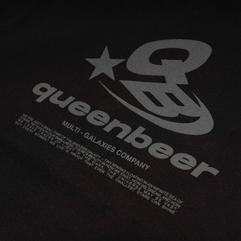 Queenbeer - T-shirt Steel Black