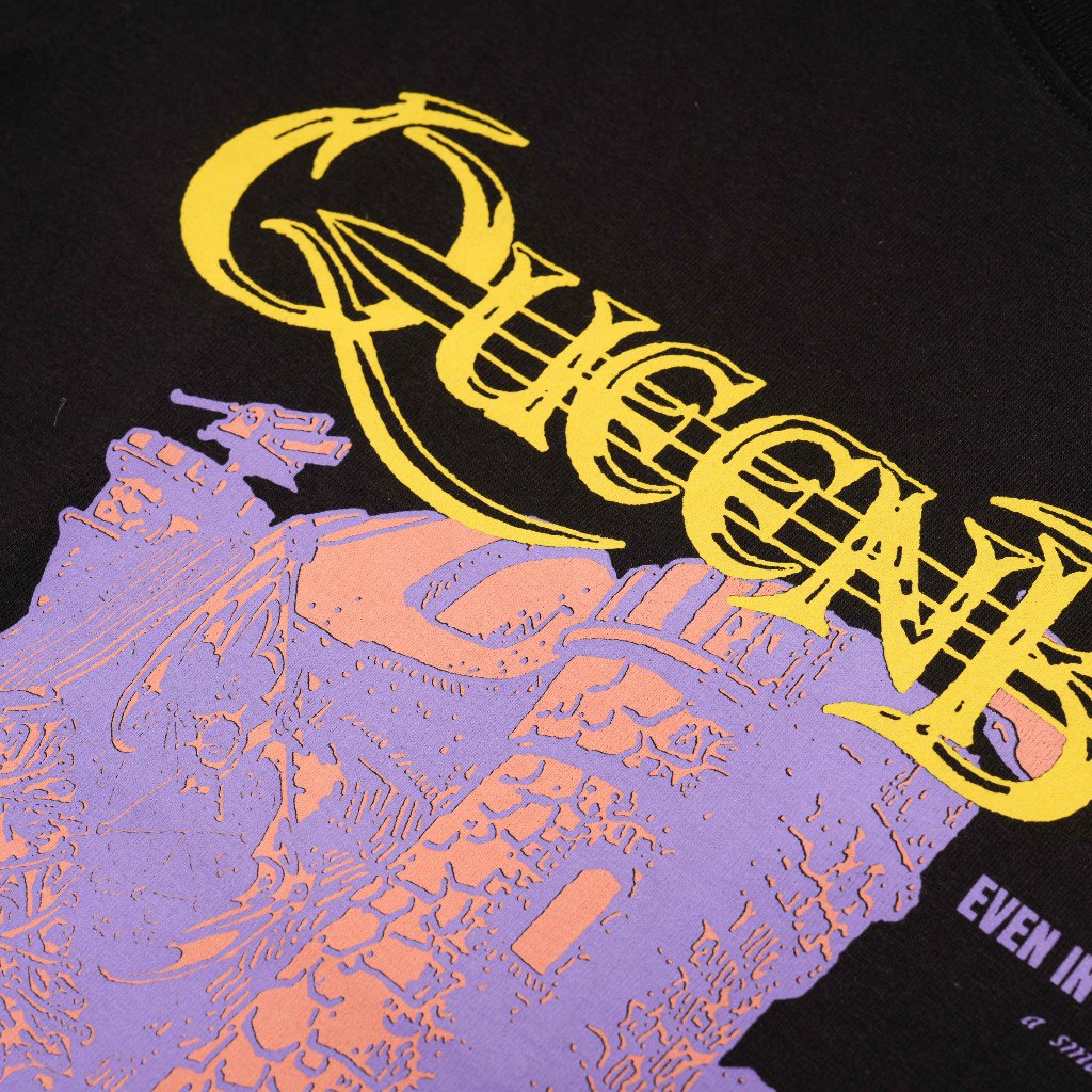 Queenbeer - T-shirt Longsleeve Spell Black