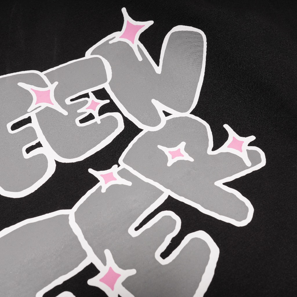 Queenbeer - T-shirt Danielle Extend Black