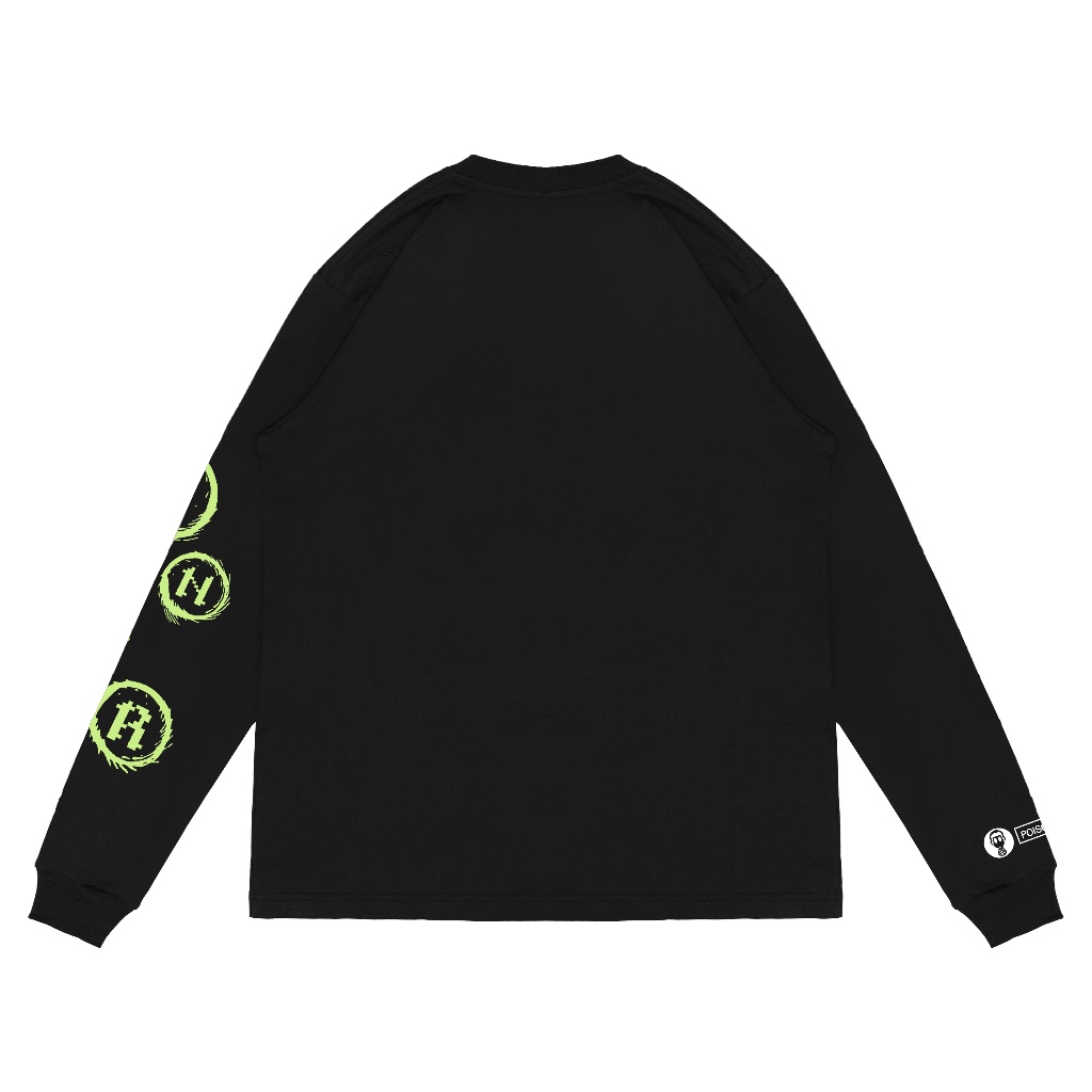 Queenbeer - T-shirt Longsleeve Radio Active Black
