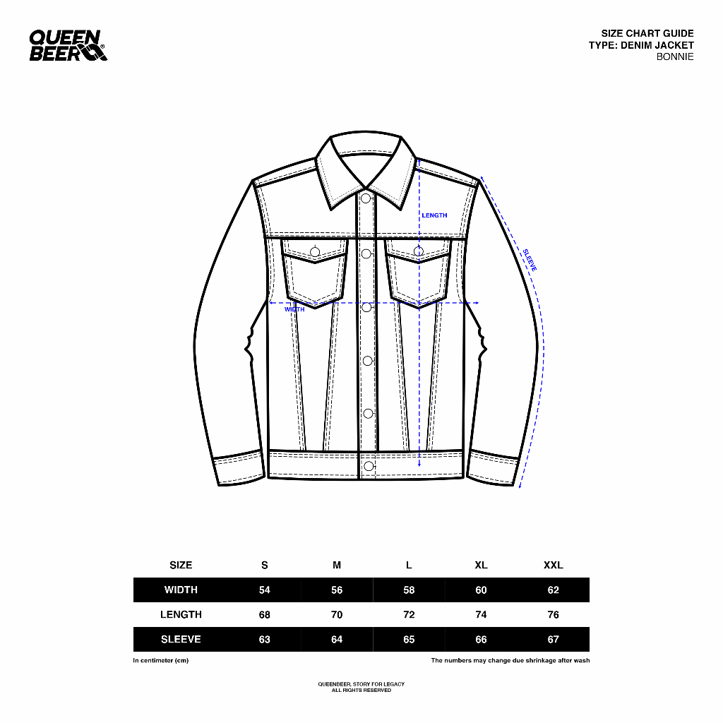 Queenbeer - Denim Jacket Bonnie