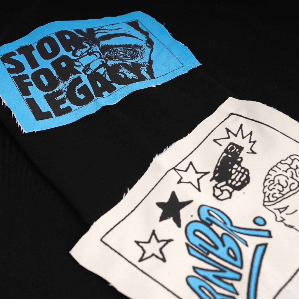 Queenbeer - T-shirt Longsleeve Patches