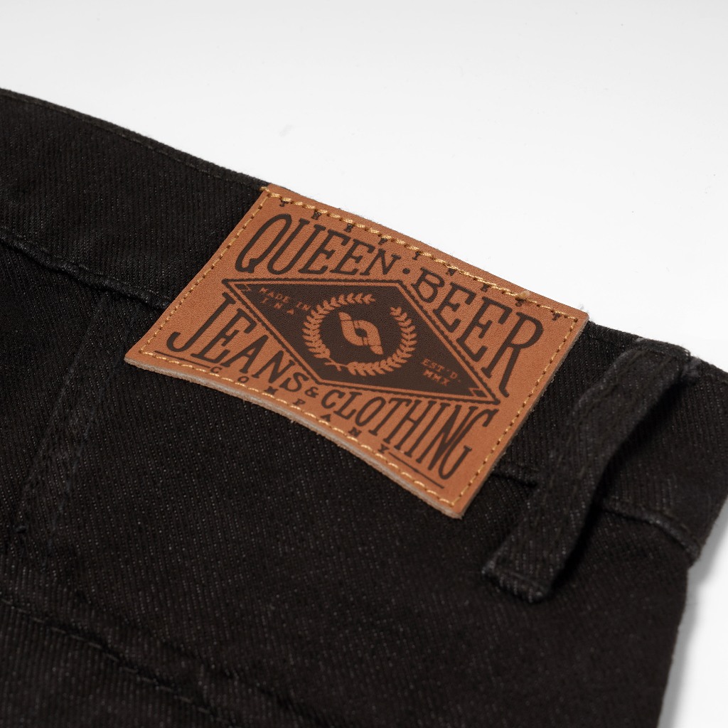Queenbeer - Denim Pants Wide Fit Rhodes