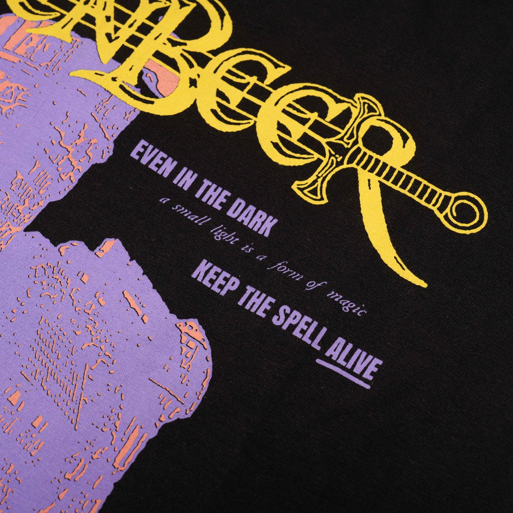 Queenbeer - T-shirt Longsleeve Spell Black