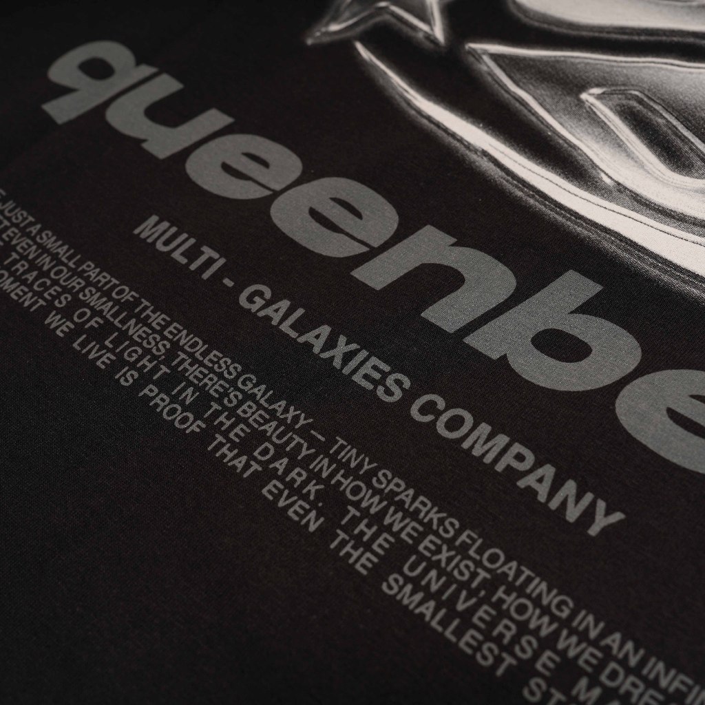 Queenbeer - T-shirt Steel Black