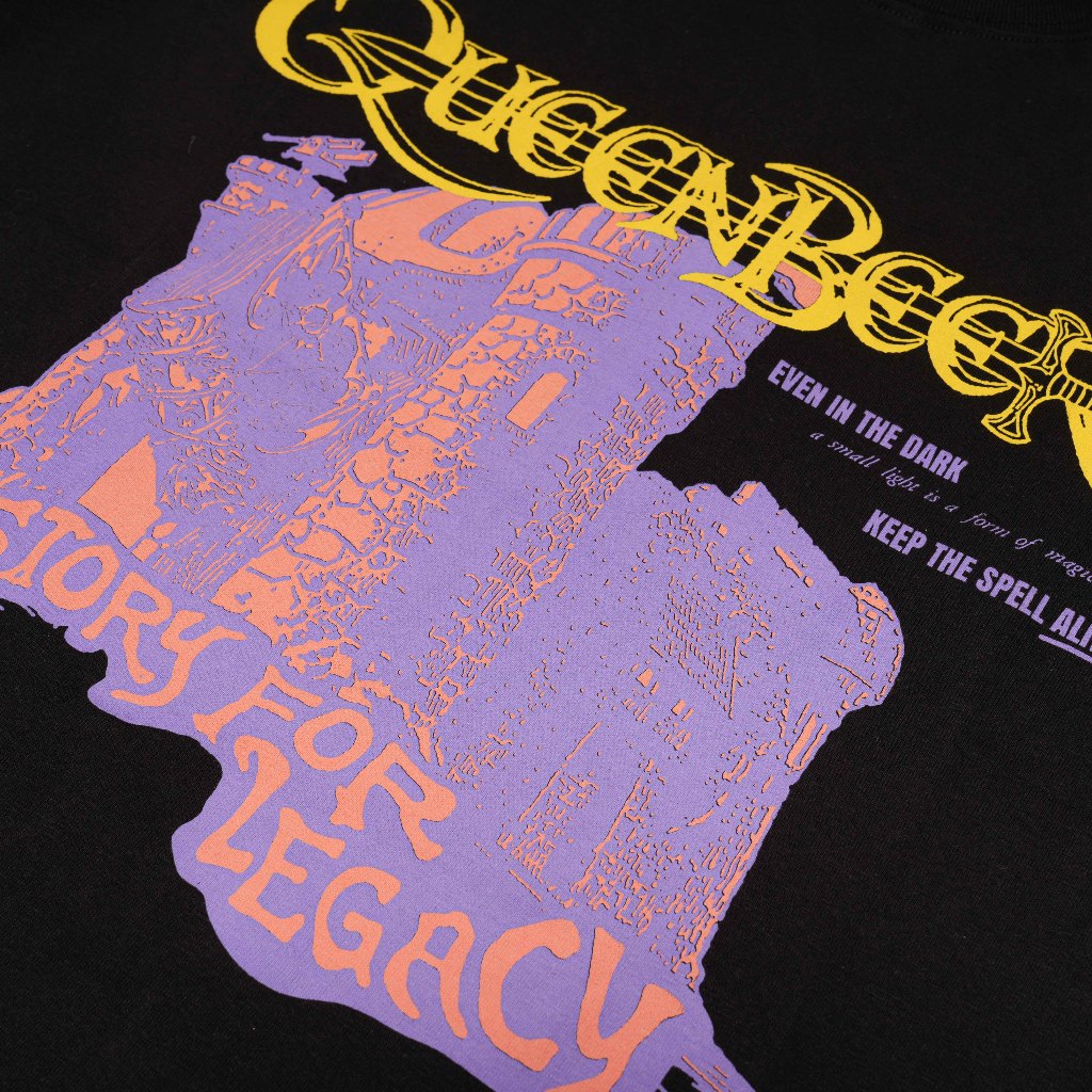Queenbeer - T-shirt Longsleeve Spell Black