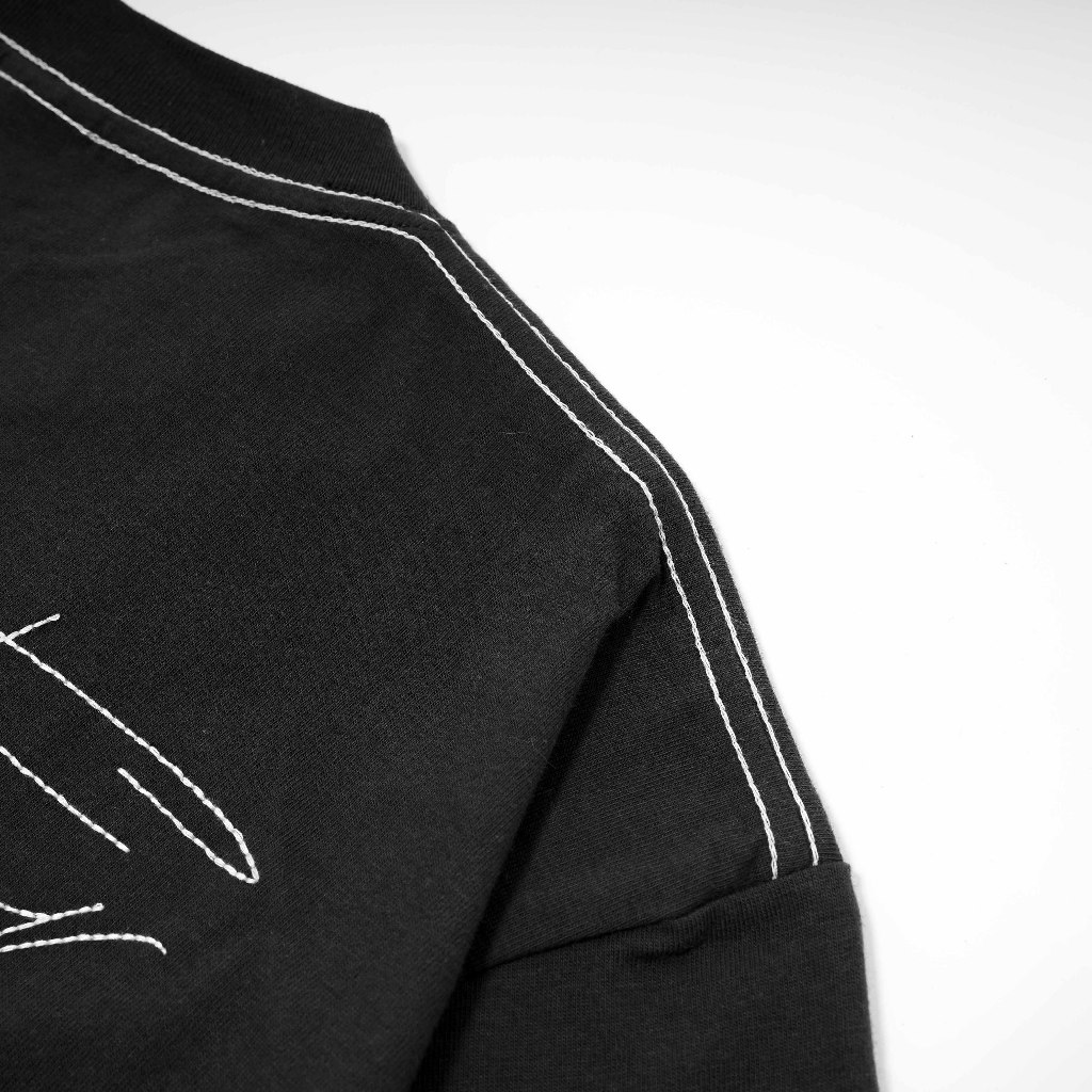 Queenbeer - T-shirt Nerve Dark Grey