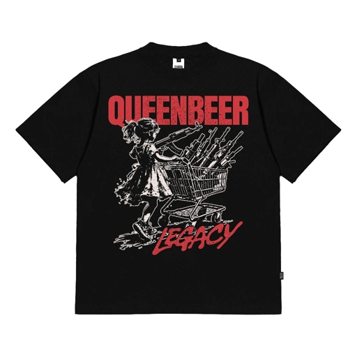 Image of Queenbeer - T-shirt Kiddos Black
