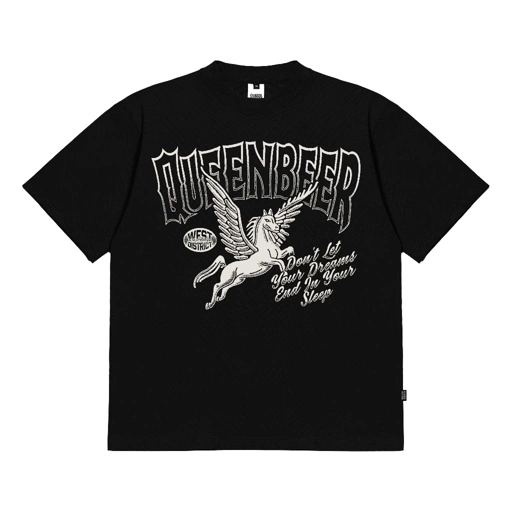 Image of Queenbeer - T-shirt Peggy Black