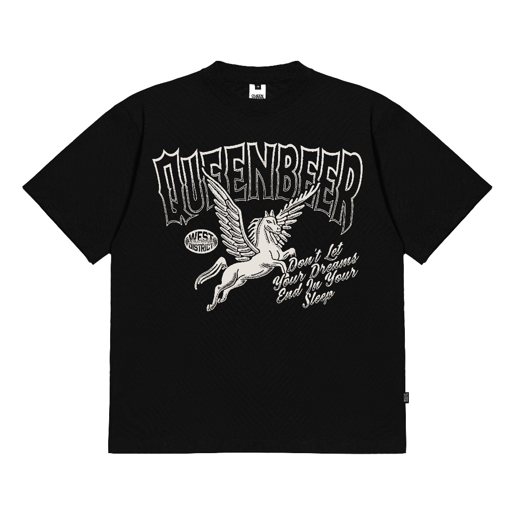 Queenbeer - T-shirt Peggy Black