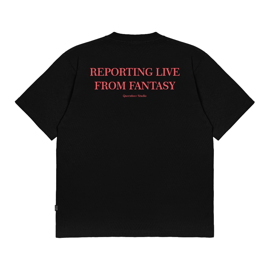 Queenbeer - T-shirt Yashie Black
