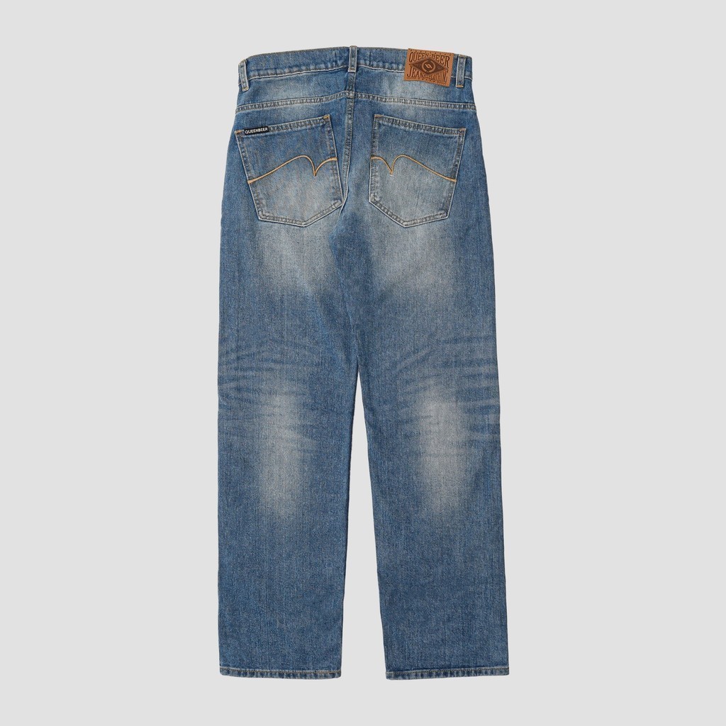 Queenbeer - Denim Pants Sakuya Blue Washed