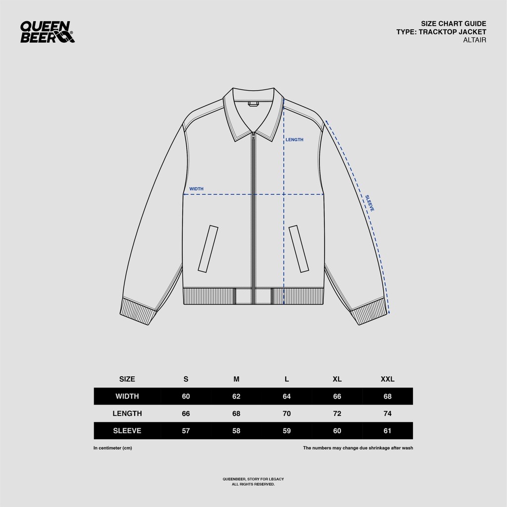 Queenbeer - Tracktop Jacket Altair Navy