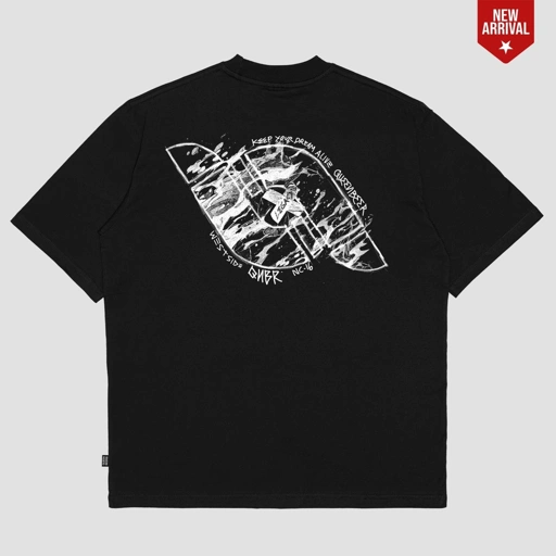 Image of Queenbeer - T-shirt Matheo Black