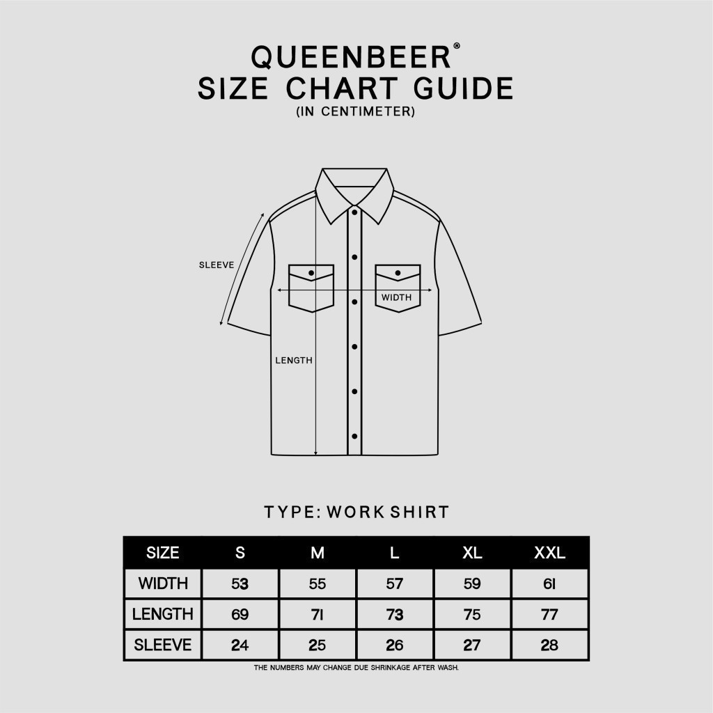 Queenbeer - Work Shirt Nedjer Black