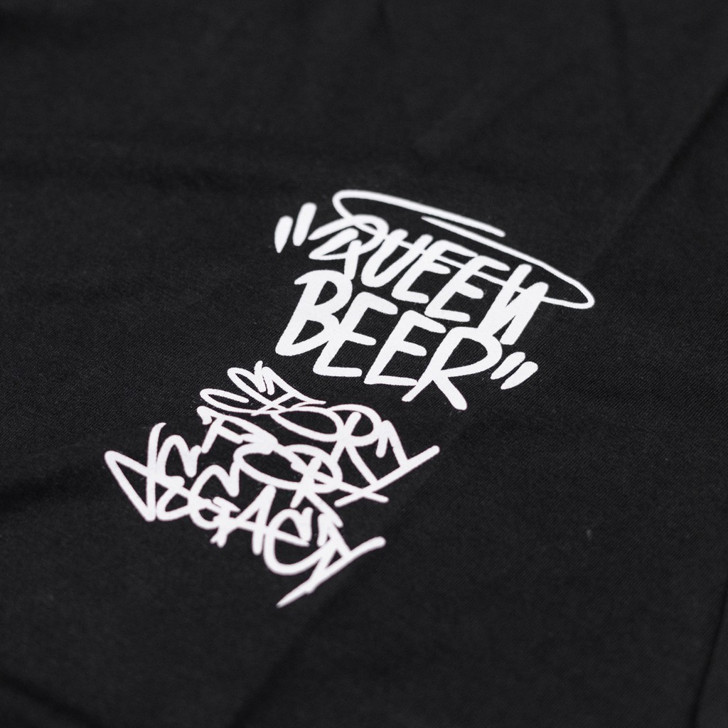 Queenbeer - T-shirt Terenzio Black